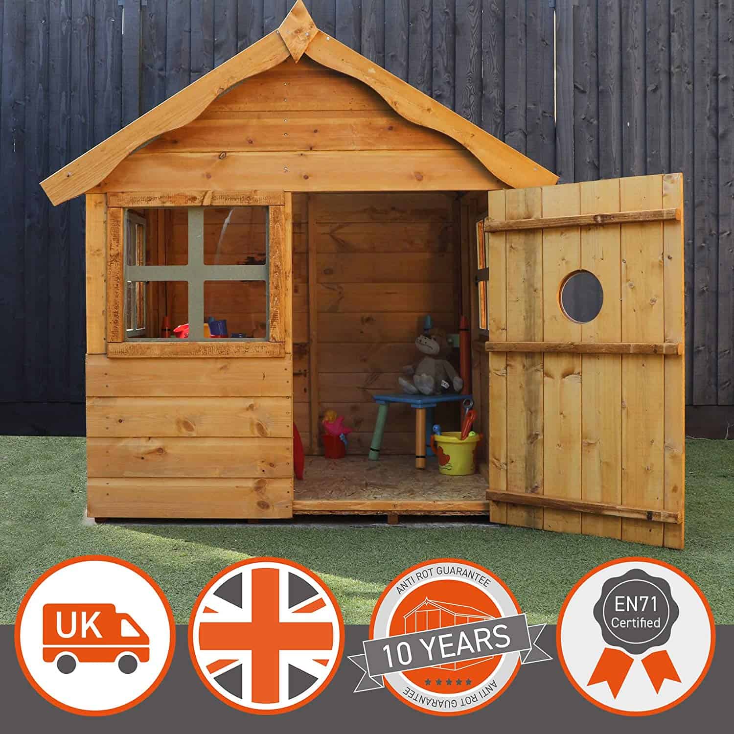 UK's 5 Best Wooden Playhouses For Kids 2021 [Review & Compare] WhatKids
